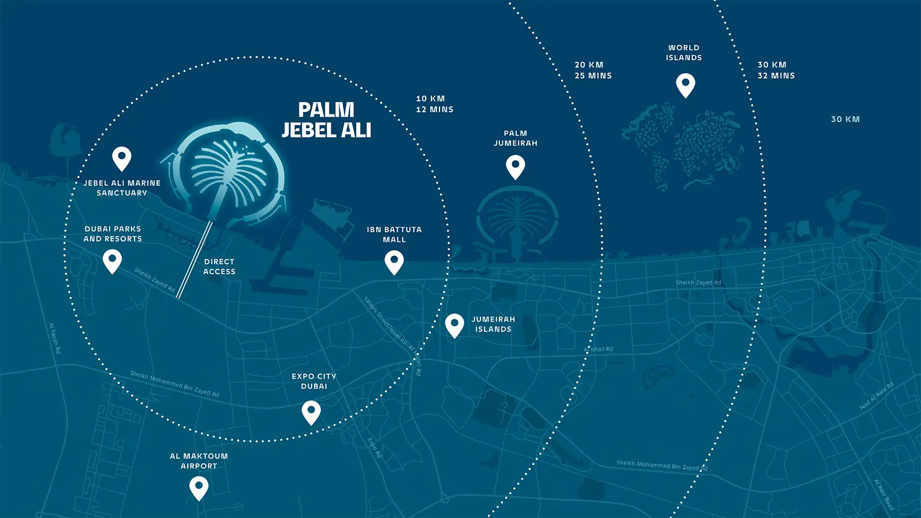 Palm Jebel Ali Fronds Villas by Nakheel — صورة 3