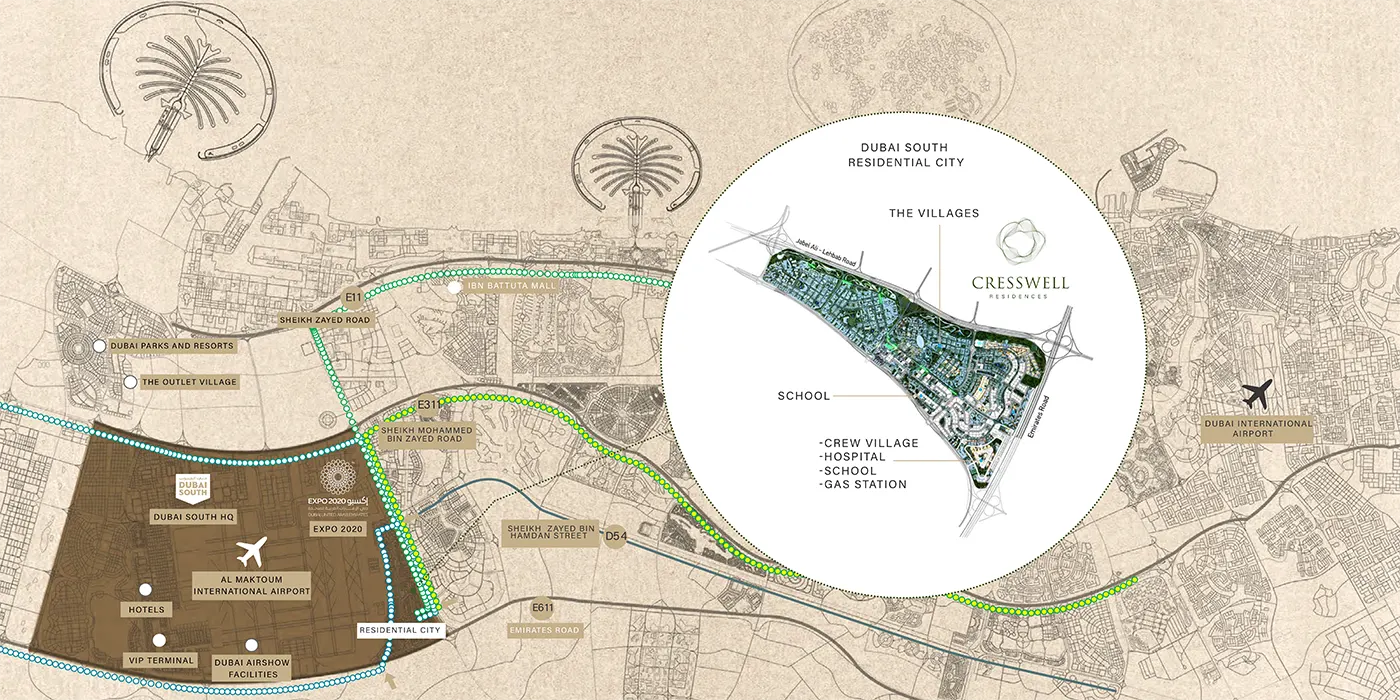 Cresswell Residences at Dubai South — صورة 2