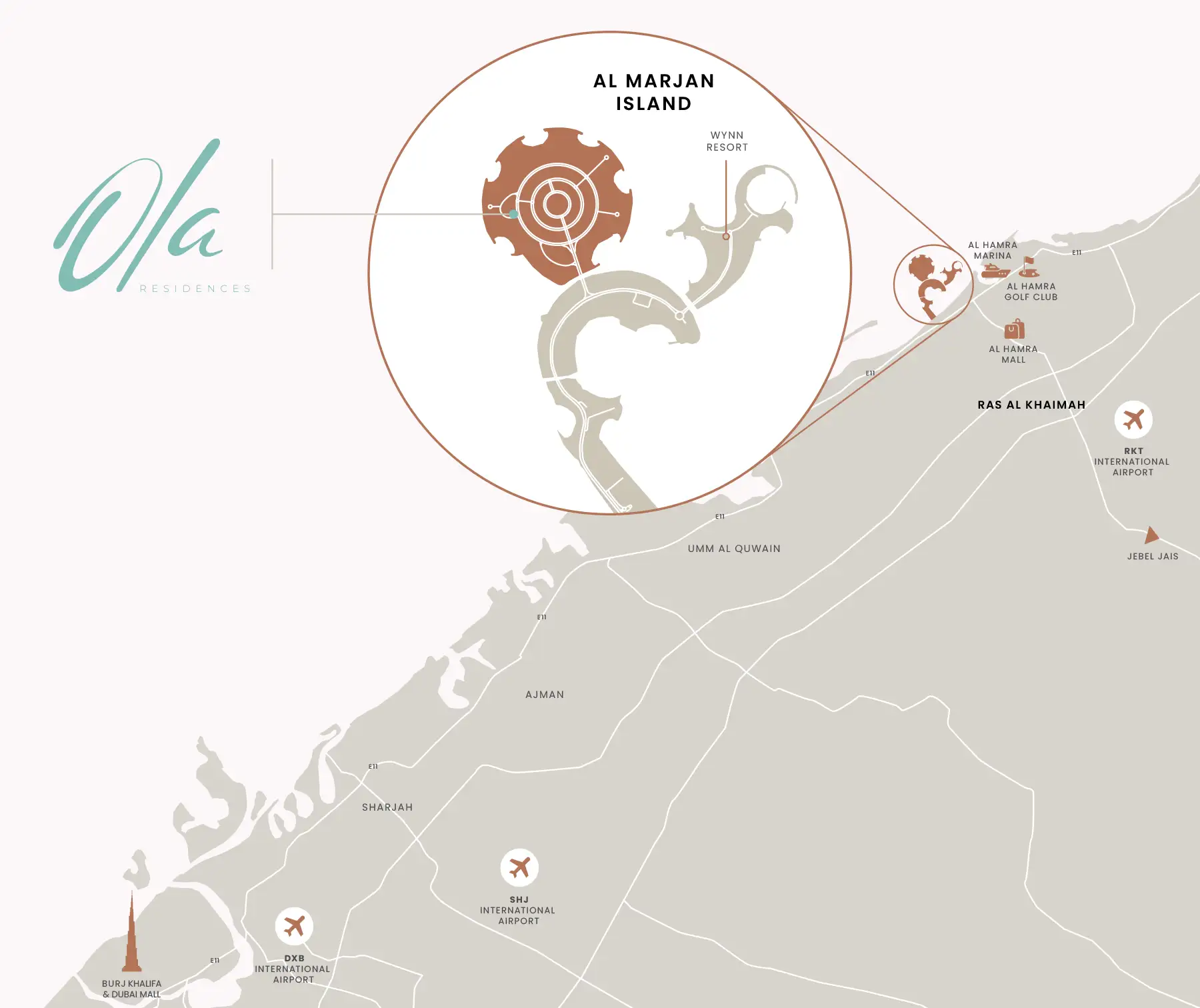 Ola Residences at Al Marjan — صورة 3