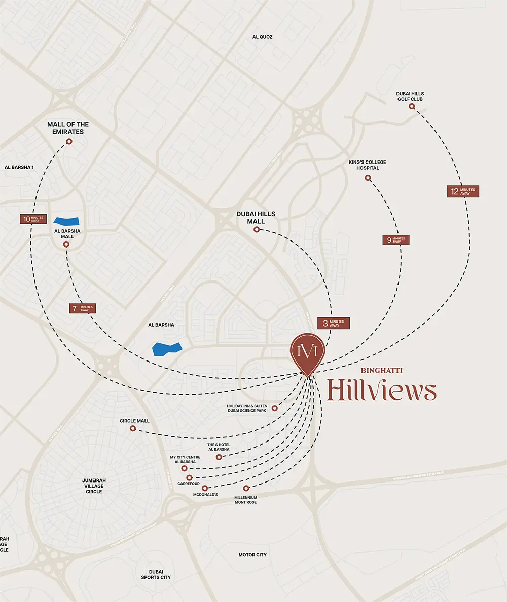 Binghatti Hillviews — photo 2