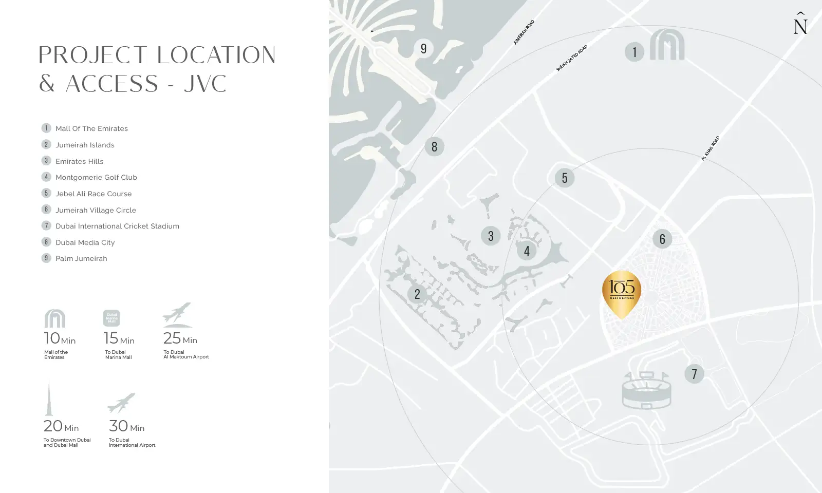 105 Residences at JVC — photo 2