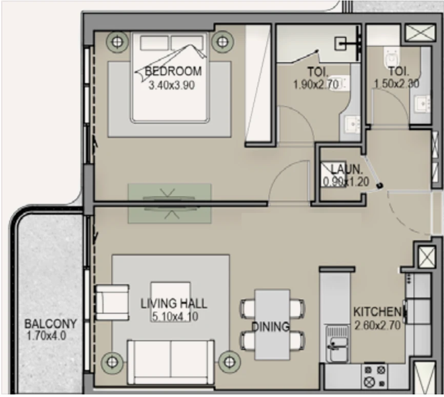Swiss Quality | Brand new | High floor photo 6
